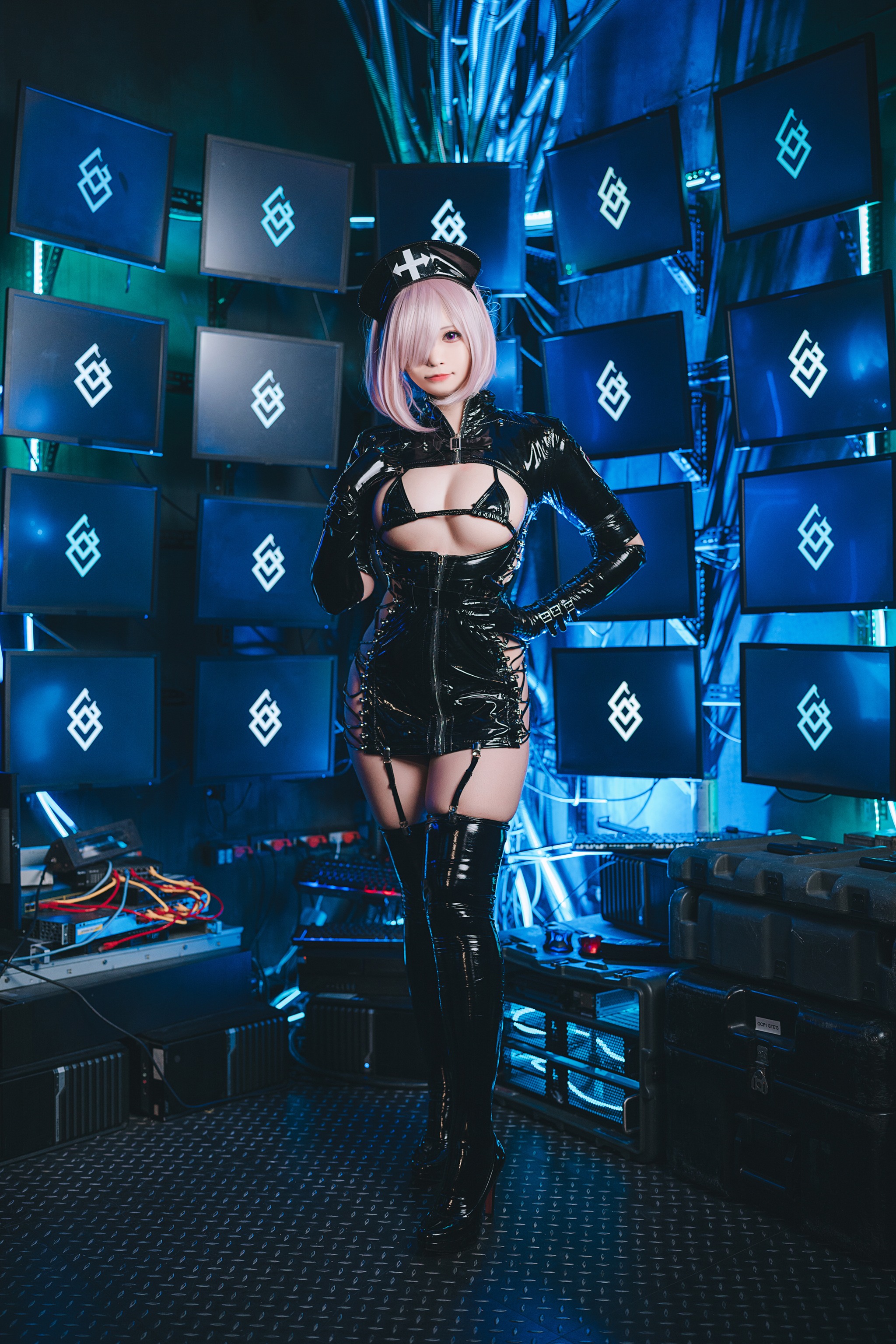 小空sora - NO.009 甘雨暗黑护士[19P]-XikXak